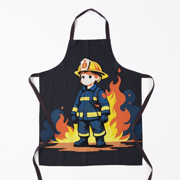 Item preview, Brave Firefighter Cartoon designed and sold by PragmaticP.