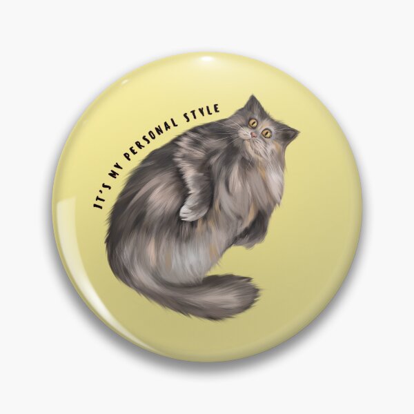 Item preview, Fluffy fat cat designed and sold by InnnaMorata.