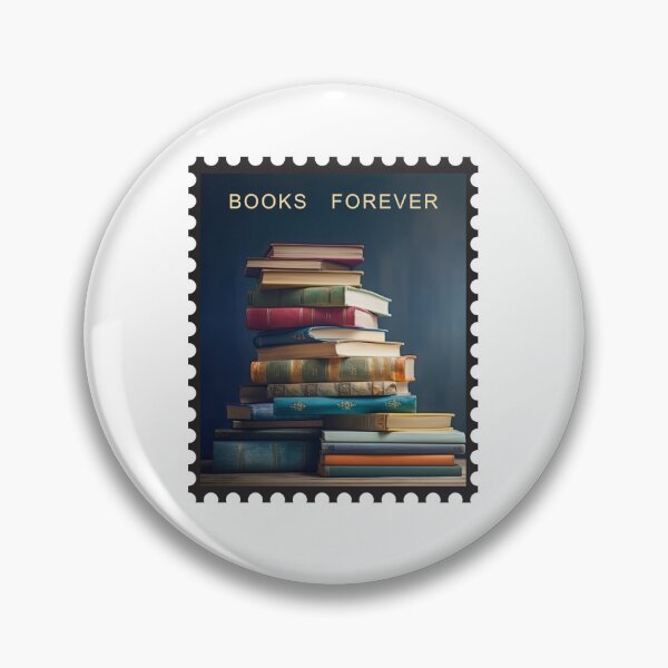 Item preview, Books Forever Stamp designed and sold by weedaisy.
