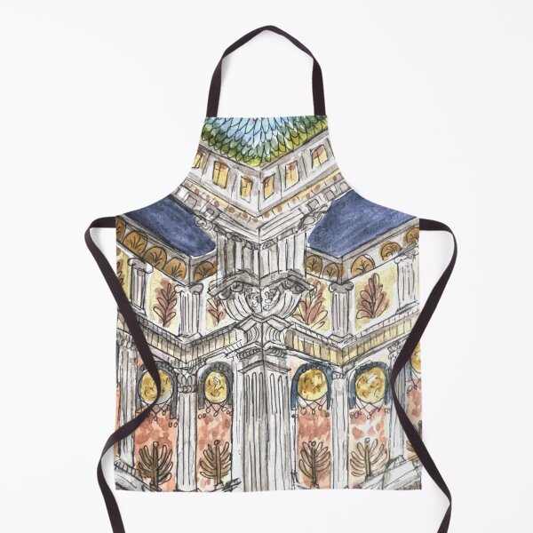 Item preview, Great Synagogue of Rome Watercolor Illustration designed and sold by kriti130.