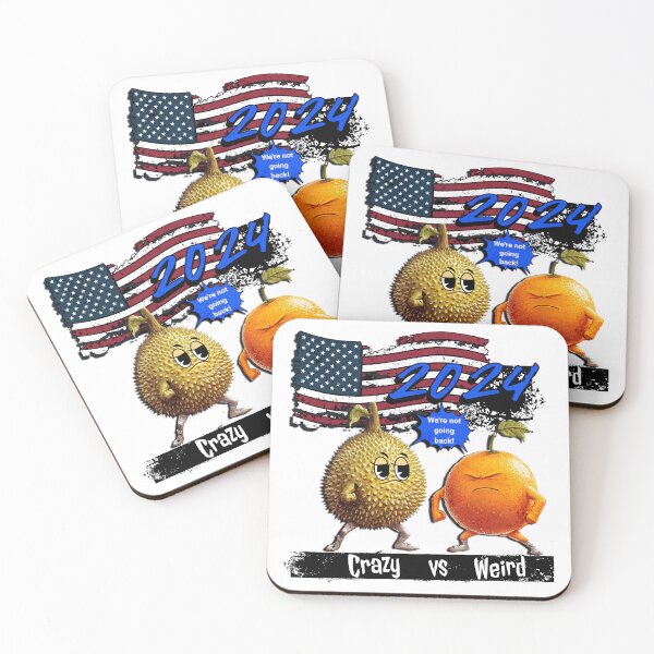 Item preview, Durian & Orange American Flag 2024 T-Shirt designed and sold by DurianCraze.