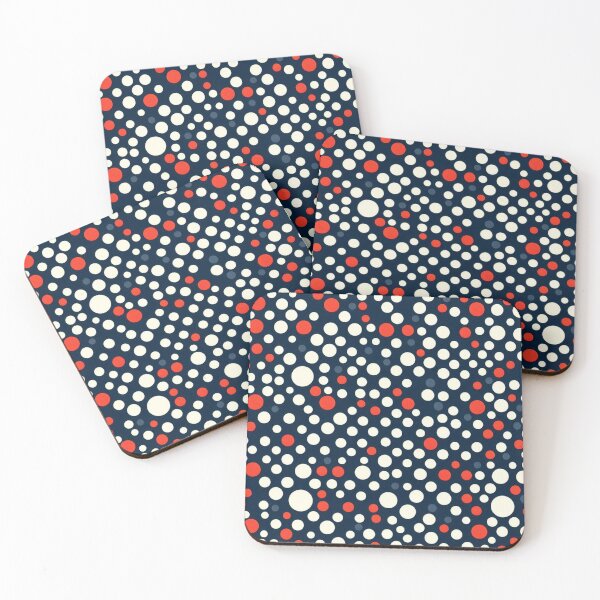 Item preview, Classic Polka Dot Fabric Pattern: Small, Uniform Dots in Timeless Color Scheme designed and sold by Rui Fernandes.