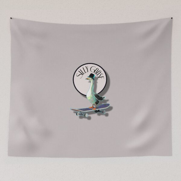 Item preview, Silly Goose Riding a Skate Board designed and sold by dpenn.