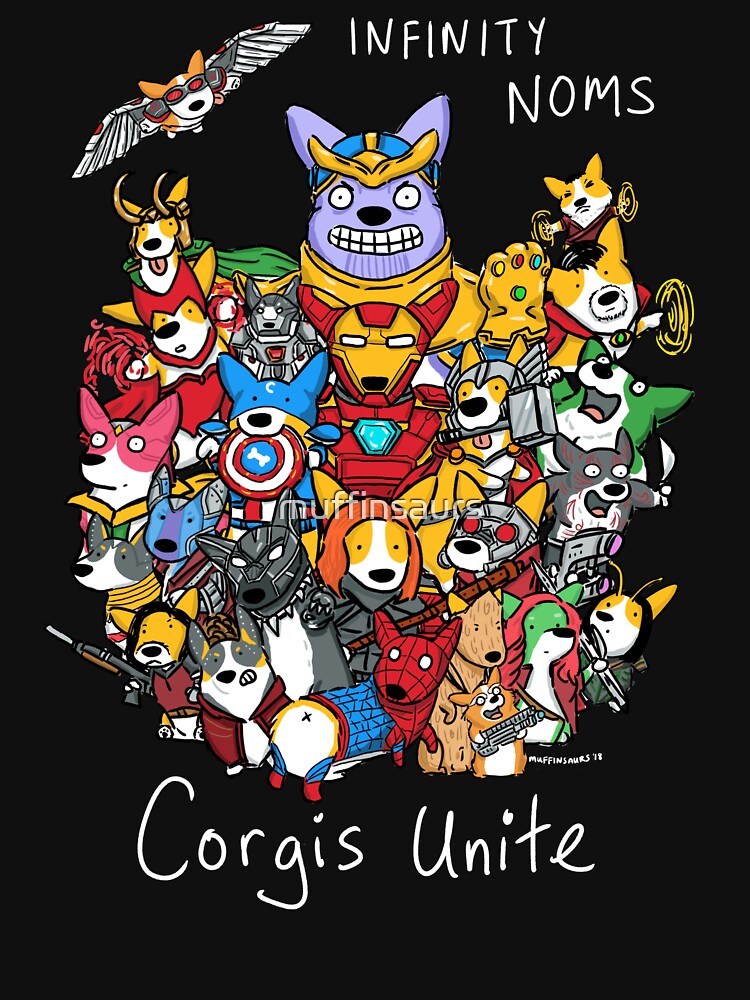 Corgis Unite! by muffinsaurs