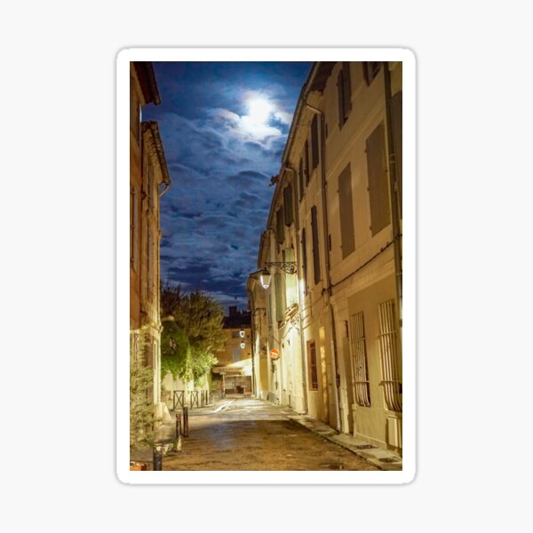 Item preview, Moonlight stroll in Arles designed and sold by PepperMendez.