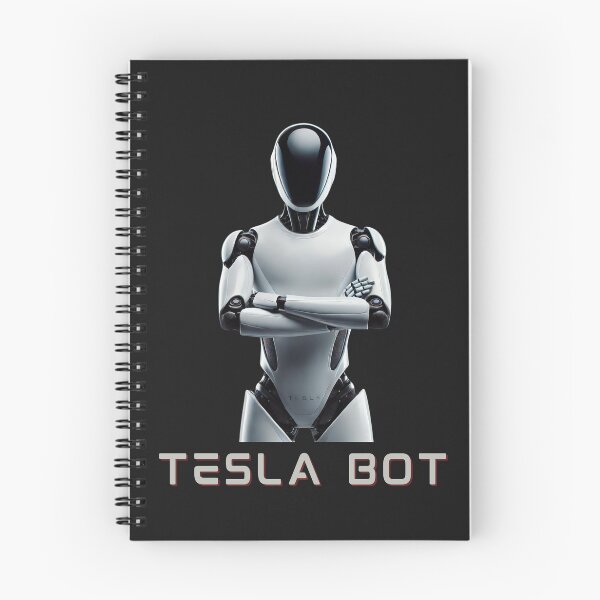 Item preview, Tesla bot designed and sold by TEEJAMBOREE.