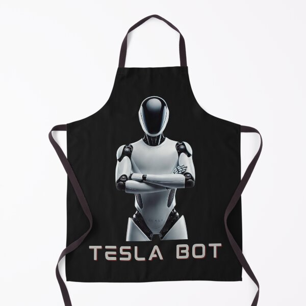 Item preview, Tesla bot designed and sold by TEEJAMBOREE.