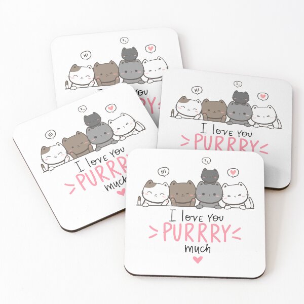Item preview, Meow Love you designed and sold by ConfusedStudio.