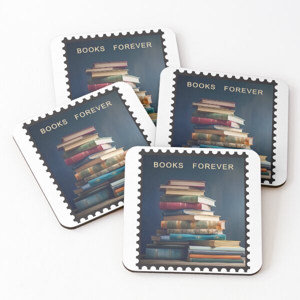 Item preview, Books Forever Stamp designed and sold by weedaisy.