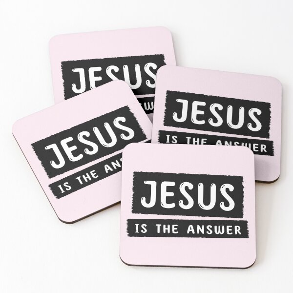 Item preview, Jesus Is The Answer designed and sold by Jeallan Designs.