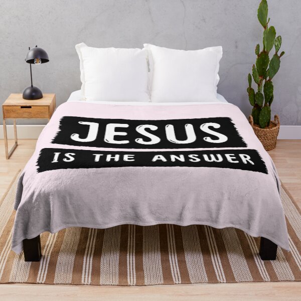 Item preview, Jesus Is The Answer designed and sold by Jeallan Designs.