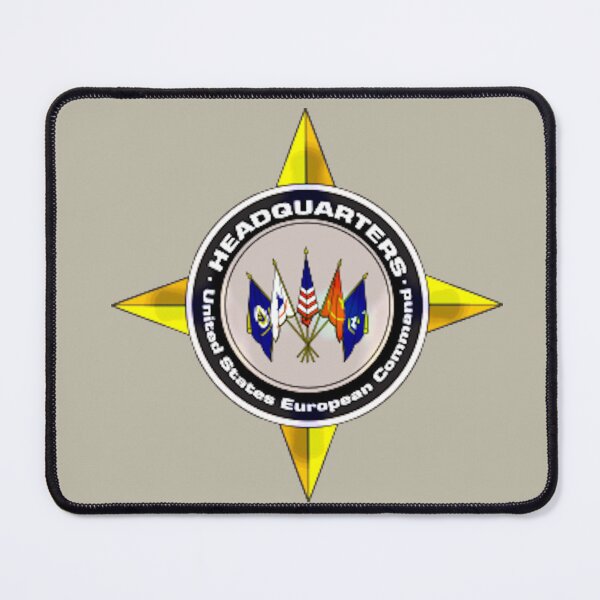 Item preview, US MILITARY COMMANDS USEUCOM designed and sold by THE AMERICAN TEEVANGELIST.