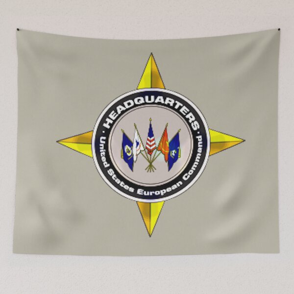 Item preview, US MILITARY COMMANDS USEUCOM designed and sold by THE AMERICAN TEEVANGELIST.