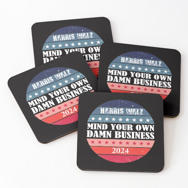 Item preview, Harris Waltz 2024 Mind Your Own Damn Business Funny designed and sold by AxelBrook.