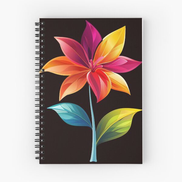 Item preview, Colorful flower designed and sold by EmiBarDesign.