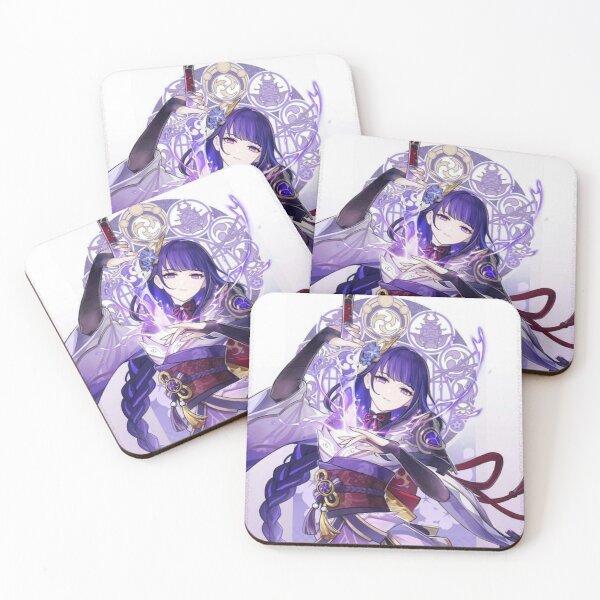 Item preview, Raiden Shogun Character Poster - Genshin Impact designed and sold by TheChipQueen.