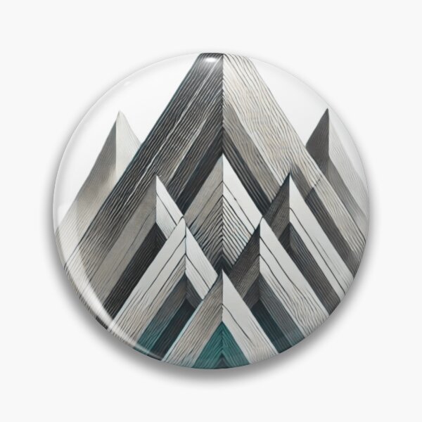 Item preview, Modern Geometric Mountain Art designed and sold by sadman73.