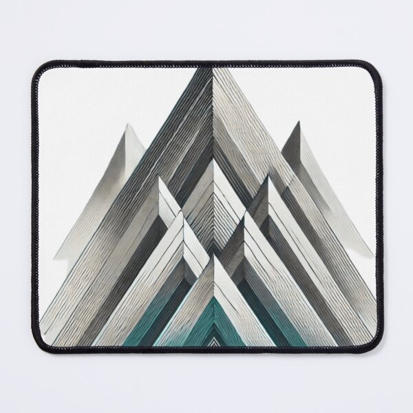 Item preview, Modern Geometric Mountain Art designed and sold by sadman73.
