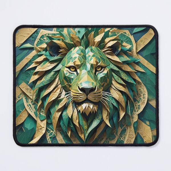 Item preview, Intricate lion head origami design designed and sold by Marcu Ioachim.