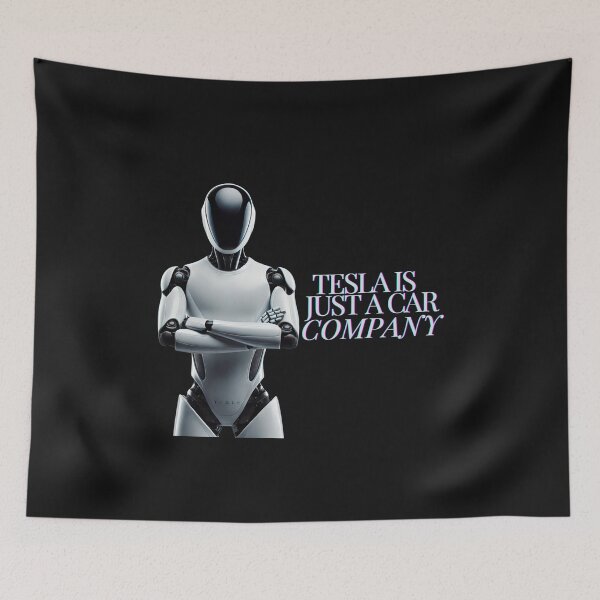 Item preview, Tesla bot designed and sold by TEEJAMBOREE.