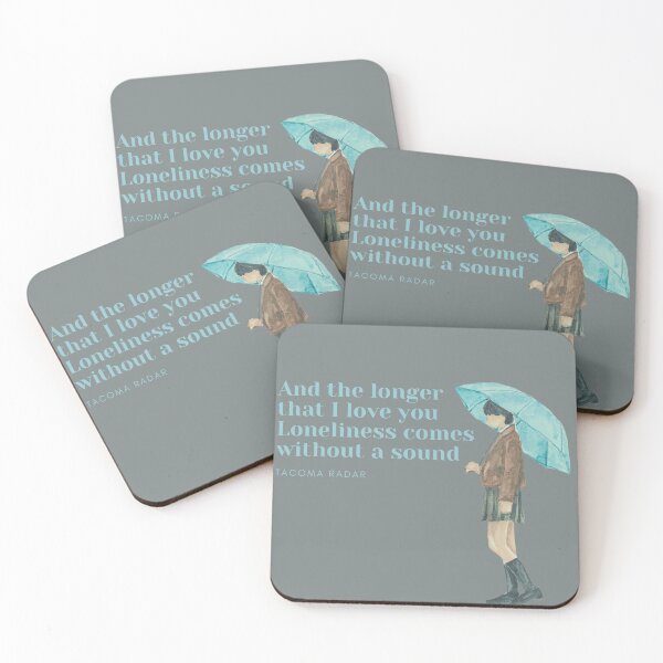 Item preview, Loneliness comes without a sound Tacoma Radar fan art #3 designed and sold by Etaipal.