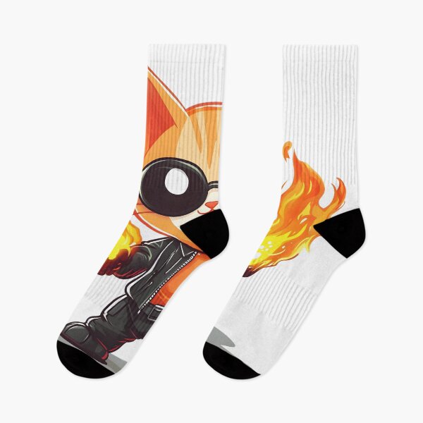 Item preview, Fire Rider Cat | Funny Kawaii Cat Gift For Kids Animals Lovers designed and sold by ViralBrowser.