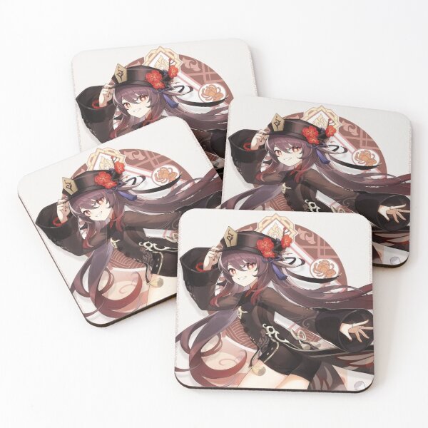 Item preview, Hu Tao Character Poster - Genshin Impact designed and sold by TheChipQueen.