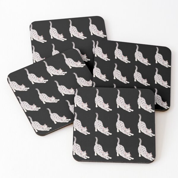 Item preview, Gray Cat Stretch designed and sold by sullivanssummer.