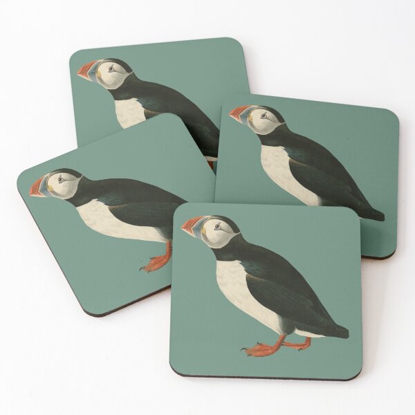 Item preview, Vintage Puffin Illustration designed and sold by BeaSchoney.