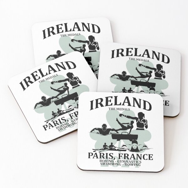 Item preview, Irish Medalists  - Ireland Paris France 2024 designed and sold by REAL IRISH GIFTS.
