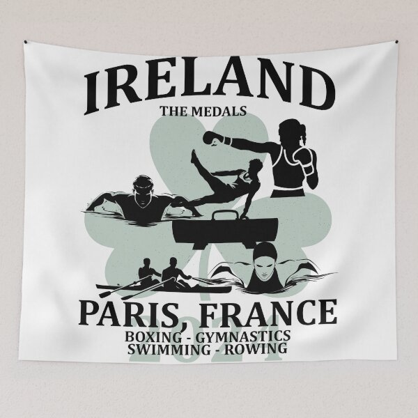 Item preview, Irish Medalists  - Ireland Paris France 2024 designed and sold by REAL IRISH GIFTS.