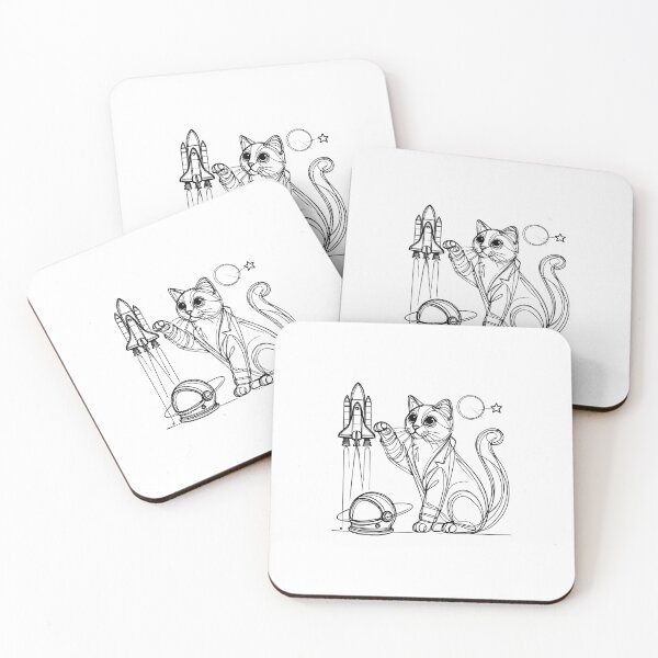 Item preview, Astronaut Cat designed and sold by ChicClicker.