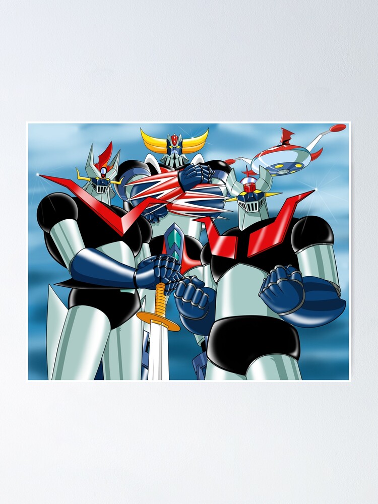 Mazinger Z, Great Mazinger, UFO Robot Grendizer