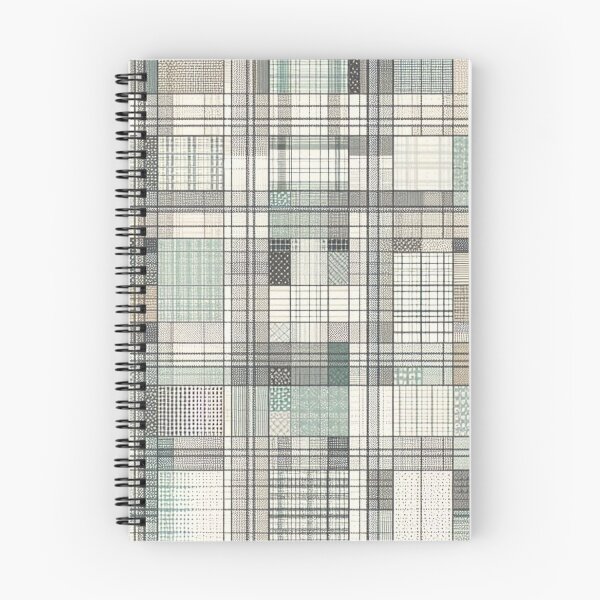 Item preview, Petite Plaid Fabric Pattern: Small Grid Design with Subtle Color Variations designed and sold by Rui Fernandes.