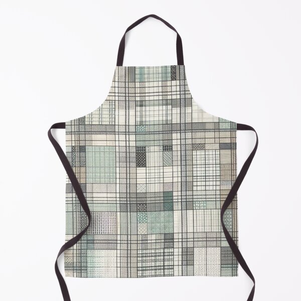 Item preview, Petite Plaid Fabric Pattern: Small Grid Design with Subtle Color Variations designed and sold by Rui Fernandes.