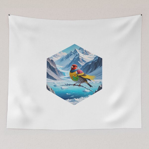 Item preview, Finch in the Glacier designed and sold by AbsoluteA.