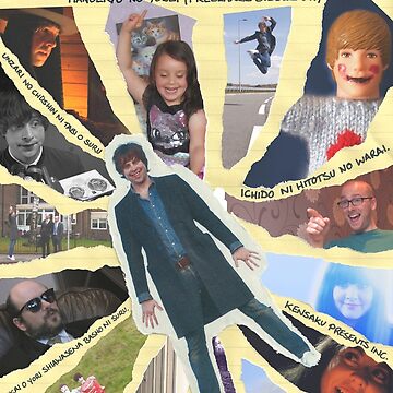 Artwork thumbnail, Freelance Giggle-oh Movie Poster - Japanese by PresentsInc