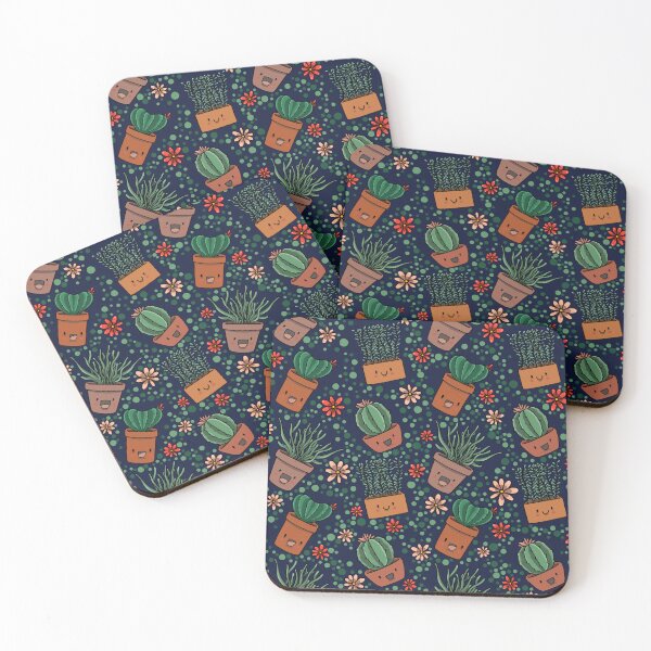 Item preview, Happy Planty- Navy designed and sold by Bop!.