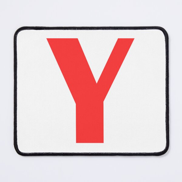 Item preview, Big Red Alphabet Letter Y designed and sold by RobbiesMusic.