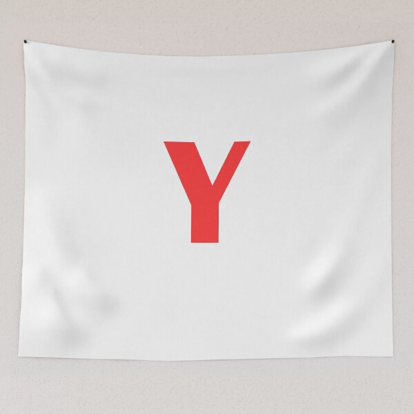 Item preview, Big Red Alphabet Letter Y designed and sold by RobbiesMusic.