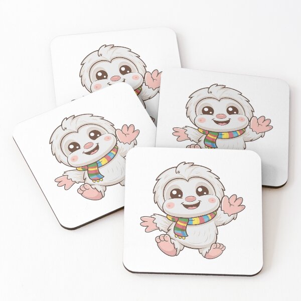 Item preview, Cute Adorable Yeti  designed and sold by canvadreamer444.