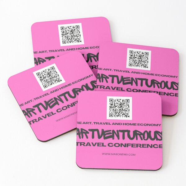 Item preview, ArtVenturous Travel Conference LOGO QR3 designed and sold by Siphiwe Ngwenya The Founder.