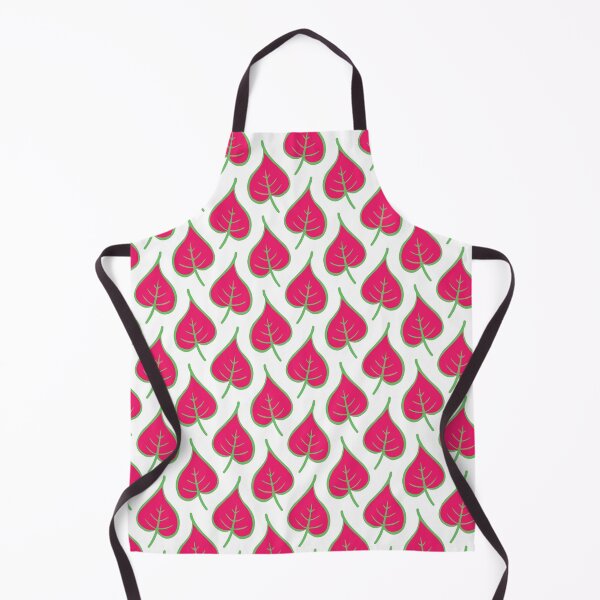 Item preview, hand drawn seamless pattern of deep pink heart leaves Design. designed and sold by HEMRO.