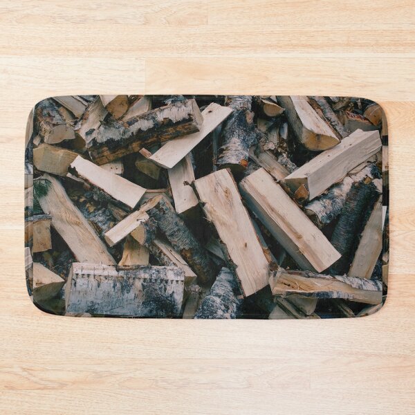 Item preview, Pile of chopped wood for next winter designed and sold by riku05830.