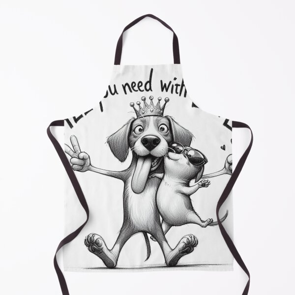 Item preview, All you need with love, funny dogs. designed and sold by VisualHut.