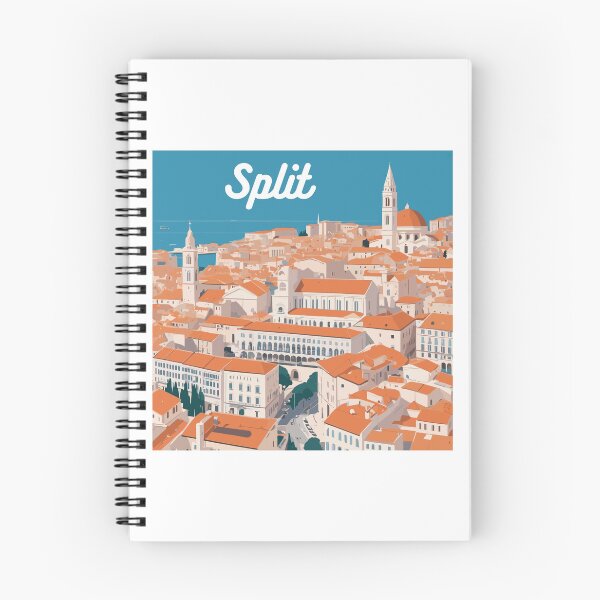 Item preview, Retro Split Skyline  designed and sold by MaateoDesign.