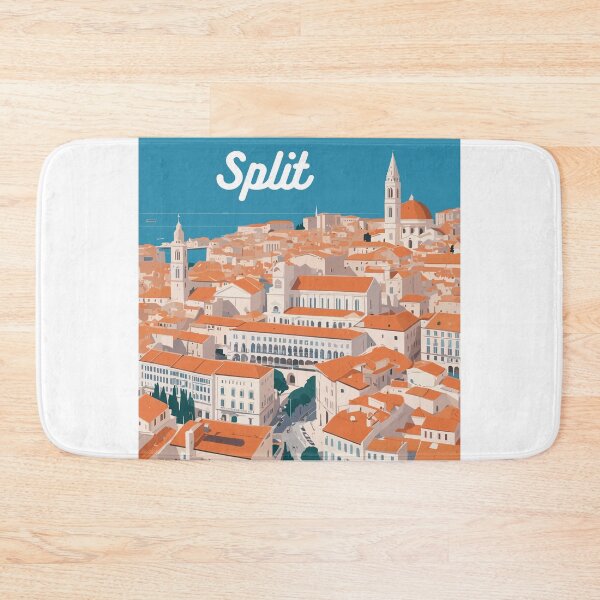 Item preview, Retro Split Skyline  designed and sold by MaateoDesign.
