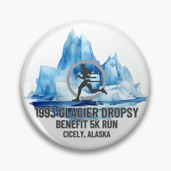 Item preview, Northern Exposure Glacier Dropsy Benefit Cicely Alaska designed and sold by SonnyBoyDesigns.