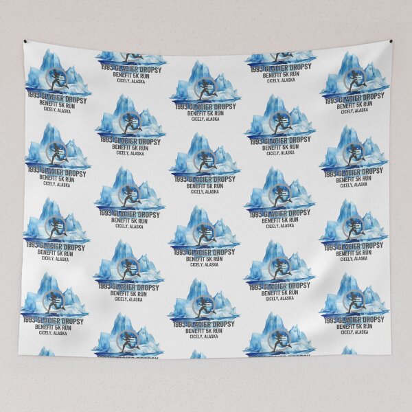 Item preview, Northern Exposure Glacier Dropsy Benefit Cicely Alaska designed and sold by SonnyBoyDesigns.