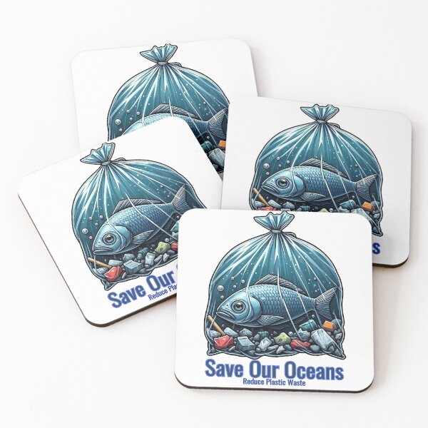Item preview, Environmental Awareness Design - Save Our Oceans - Stickers, T-Shirts, Posters, Bags, and More designed and sold by PsycheBrain.